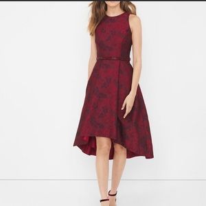 WHBM Jacquard Holiday Dress, Size 2